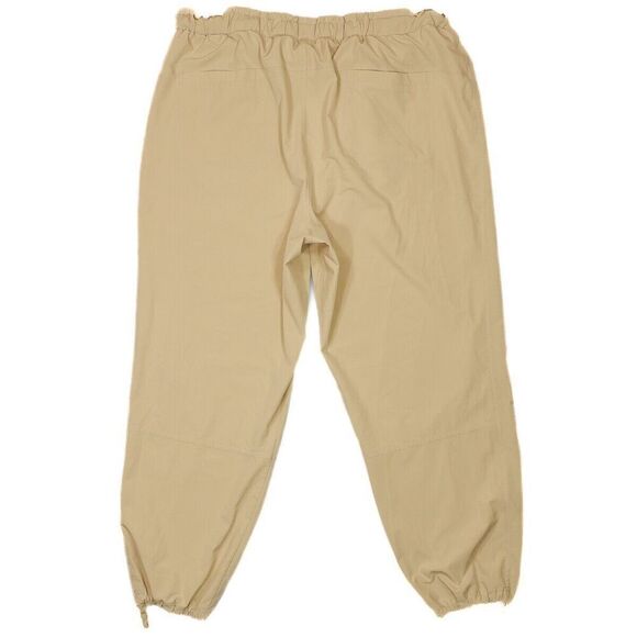 Apana Pants Womens Size XXL Beige Khaki Pull On Jogger Elastic Waist Lightweight - Picture 2 of 7